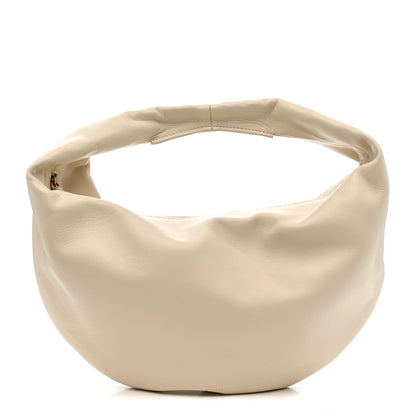 Calfskin Medium Olivia Hobo Off White