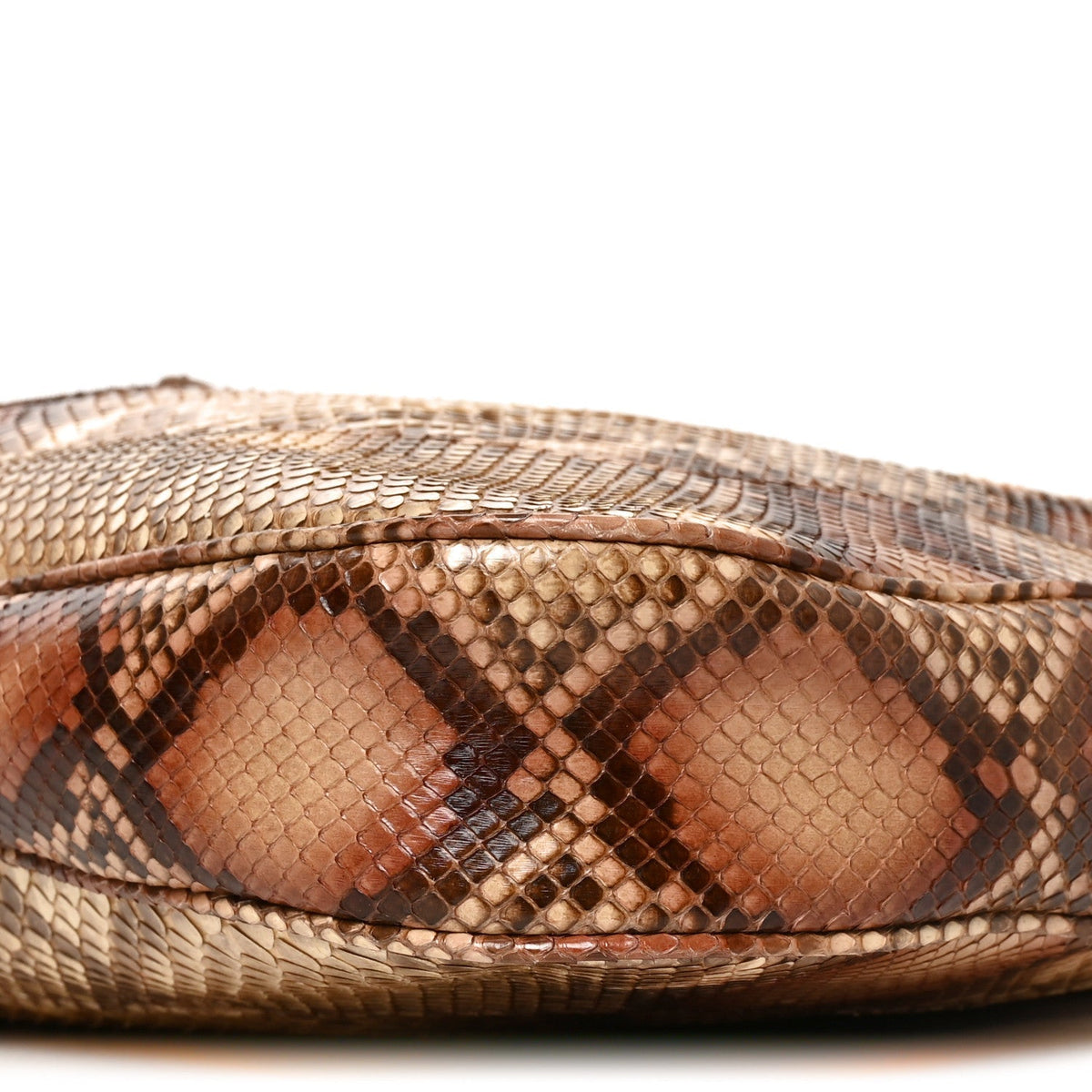 Snakeskin Large Jackie 1961 Shoulder Bag Light Brown