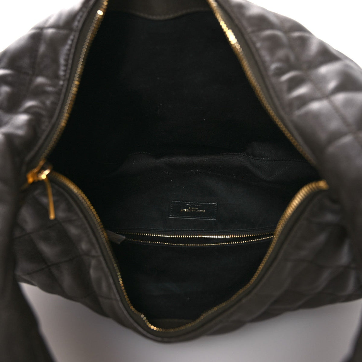 Lambskin Quilted Maxi Icare Shopping Hobo Light Musk