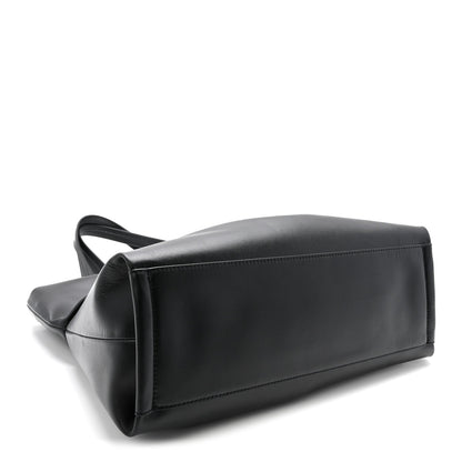 Calfskin Judy East West Tote Black