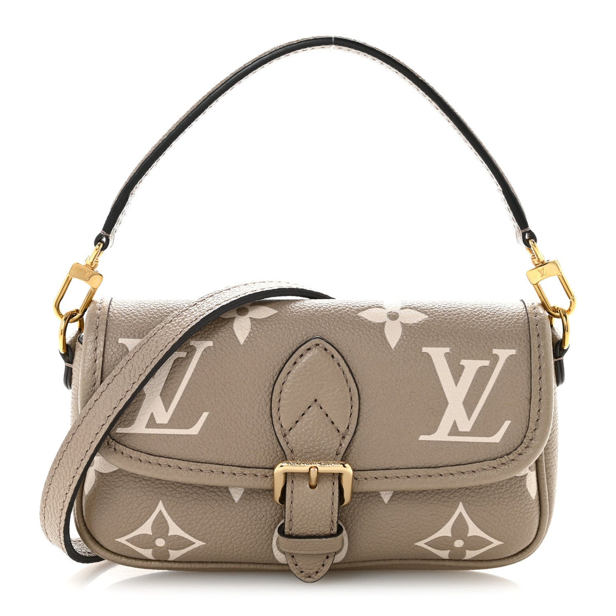Empreinte Monogram Giant Nano Diane Tourterelle Creme