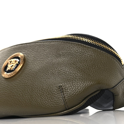 Grained Calfskin Vanitas Medea Belt Bag Khaki