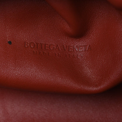 Smooth Butter Calf The Pouch Oversized Clutch Rust