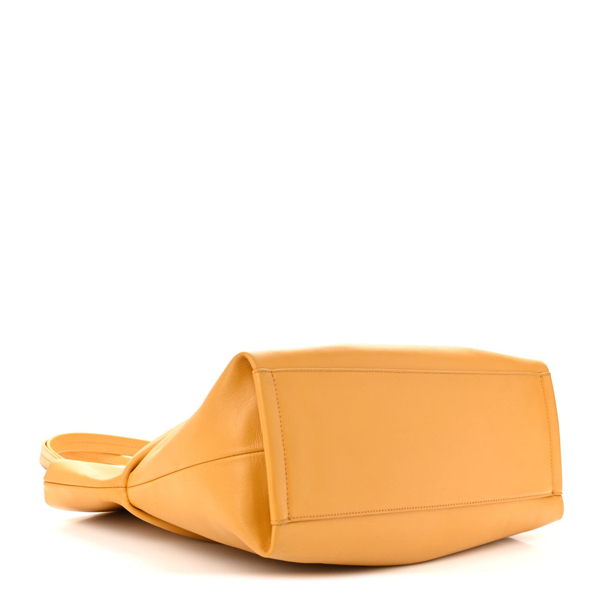 Calfskin Judy East West Tote Sunflower