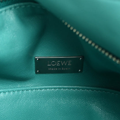 Nappa Lambskin Small Featherlight Puzzle Bag Aquamarine