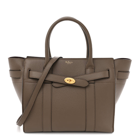Classic Grain Small Zipped Bayswater Clay