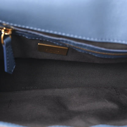 Nappa FF 1974 Embossed Baguette Mirto