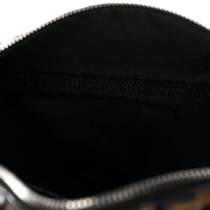 Vitello Century Bi-Color FF 1974 Embossed Belt Bag Maya Black