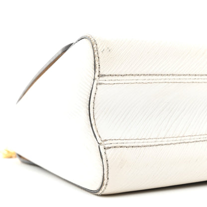 Epi Twist Shoulder Bag MM White