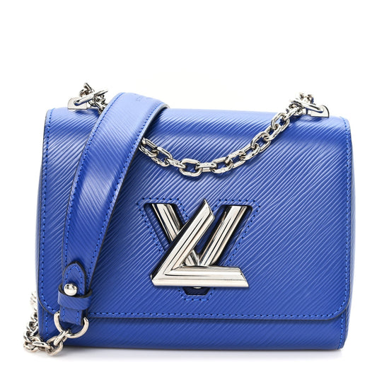 Epi Twist Shoulder Bag PM Blueberry