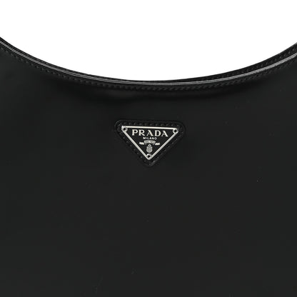 Spazzolato Cleo Shoulder Bag Black