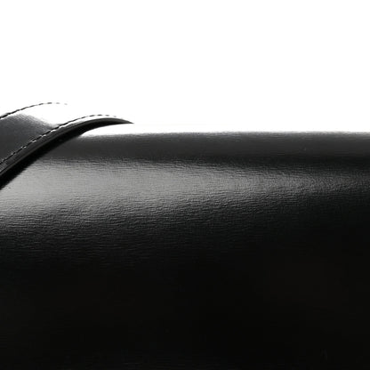 Shiny Calfskin Medium Triomphe Black