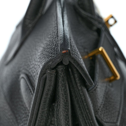 Taurillon Clemence JPG Birkin 42 Black