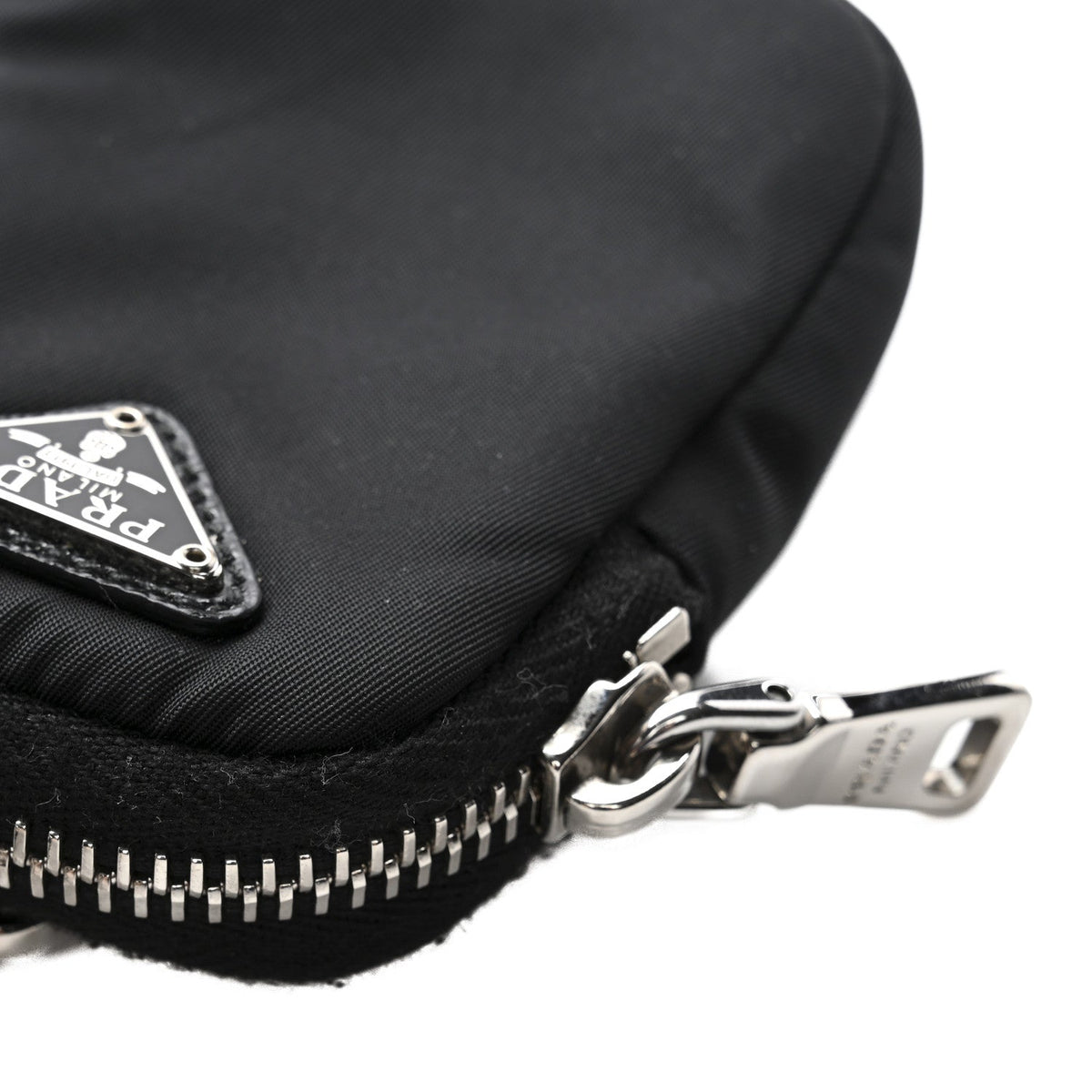 Re-Nylon Saffiano Re-Edition 2000 Double Zip Crossbody Bag Black