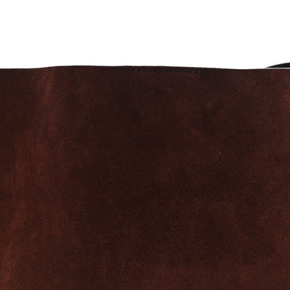 Suede Everyday Cabas Tote Chocolate