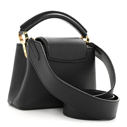 Taurillon Mini Capucines Black