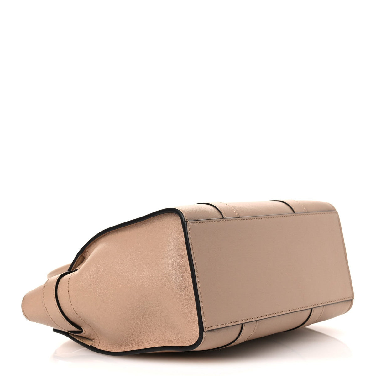 Silky Calfskin Mini Zipped Bayswater Rosewater