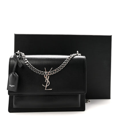 Calfskin Medium Monogram Sunset Black