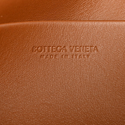 Suede Intrecciato Bang Bang Vanity Case Amber