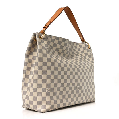 Damier Azur Graceful MM Rose Ballerine