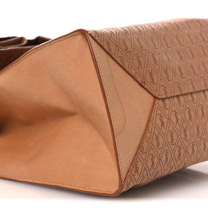 Calfskin Monogram Deli Paper Bag Vintage Beige