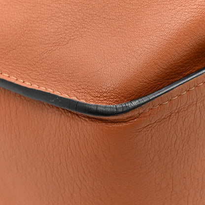 Calfskin Small Hammock Shoulder Bag Tan