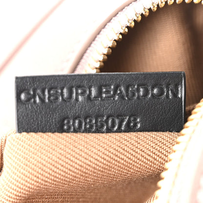 Calfskin House Check Large Camera Bag Grey Mink