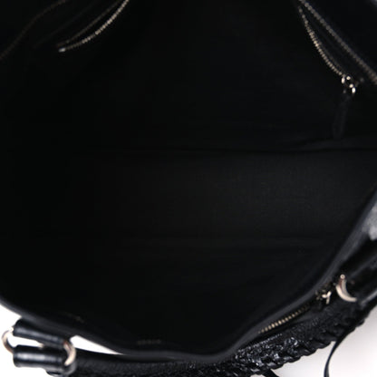Agneau Arena Silver Hardware Medium Le City Black