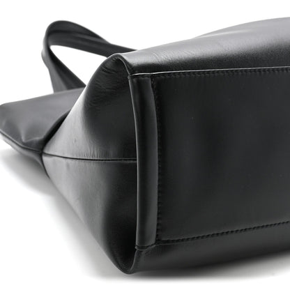 Calfskin Judy East West Tote Black