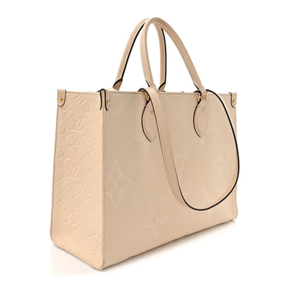 Empreinte Monogram Giant Onthego PM Cream Beige