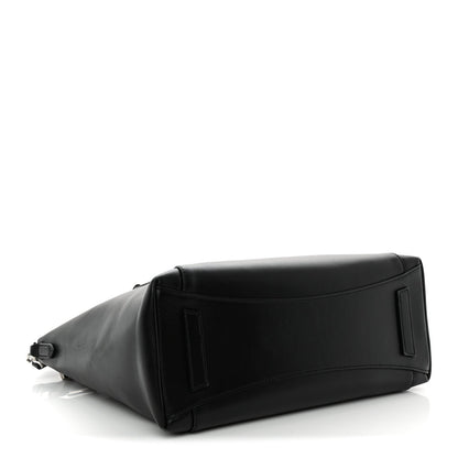 Box Calfskin Small Antigona Sport Top Handle Bag  Black