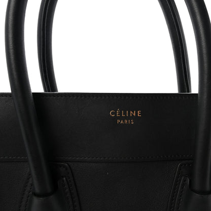 Smooth Calfskin Mini Luggage Black