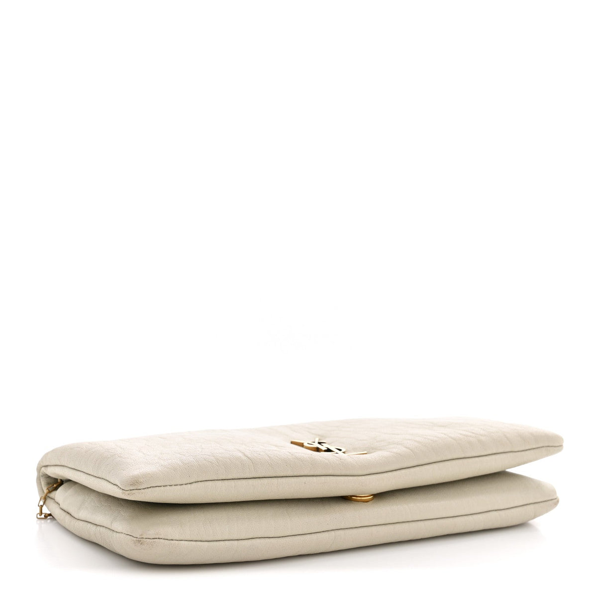 Padded Lambskin Mini Calypso Wallet On Chain WOC Crema Soft