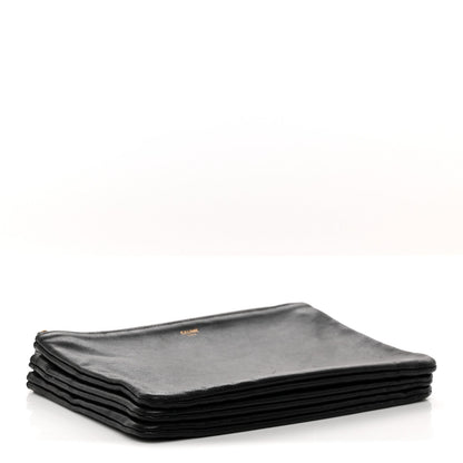 Lambskin Small Trio Crossbody Bag Black