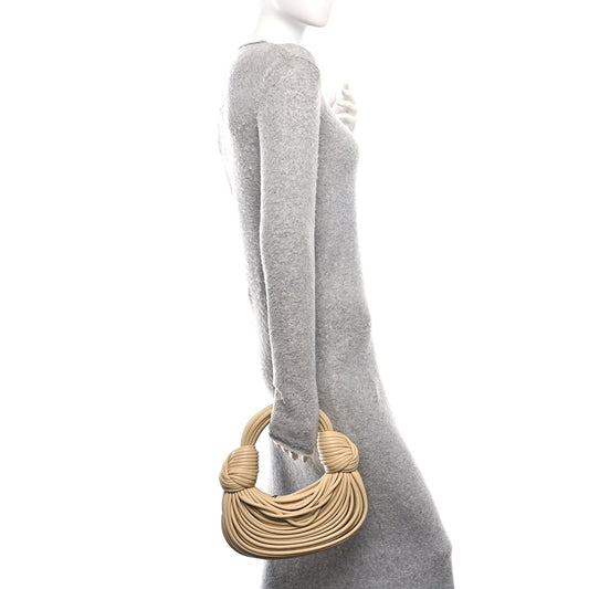 Nappa Mini Tubular Double Knot Porridge