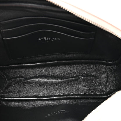 Grain De Poudre Matelasse Monogram Mini Lou Camera Bag Marble Pink