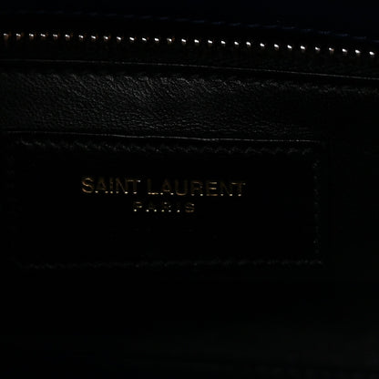 Calfskin Le Fermoir Top Handle Bag Blue