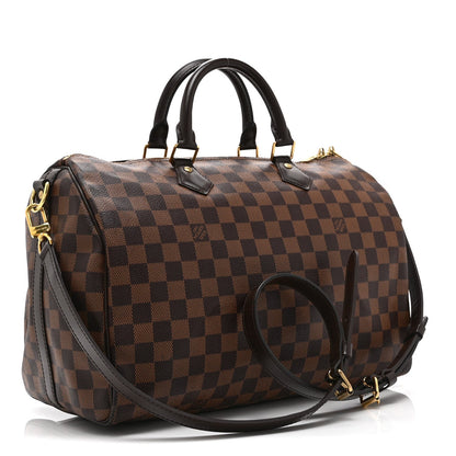 Damier Ebene Speedy Bandouliere 35