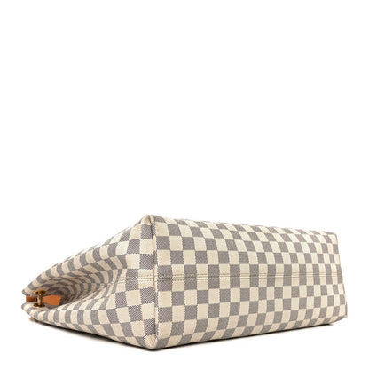 Damier Azur Graceful MM Rose Ballerine