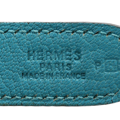 Chevre De Coromandel  Trim II 31 Shoulder Bag Turquoise