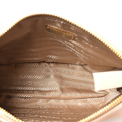 Soft Lux Calfskin Re-Edition 2002 Shoulder Bag Travertine