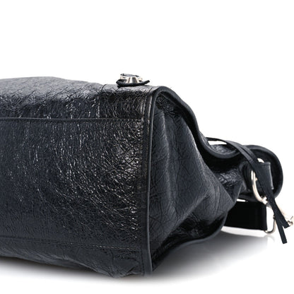 Agneau Arena Silver Hardware Medium Le City Black