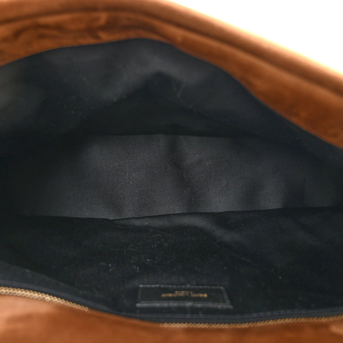 Suede Large Calypso Caramel Cognac