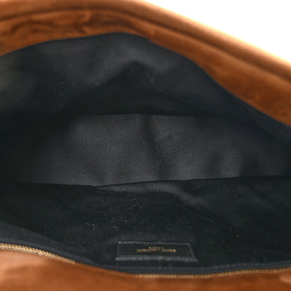 Suede Large Calypso Caramel Cognac