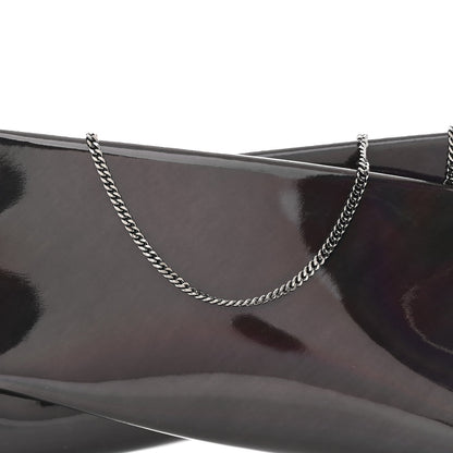Patent Psychic Loubitwist Clutch Black