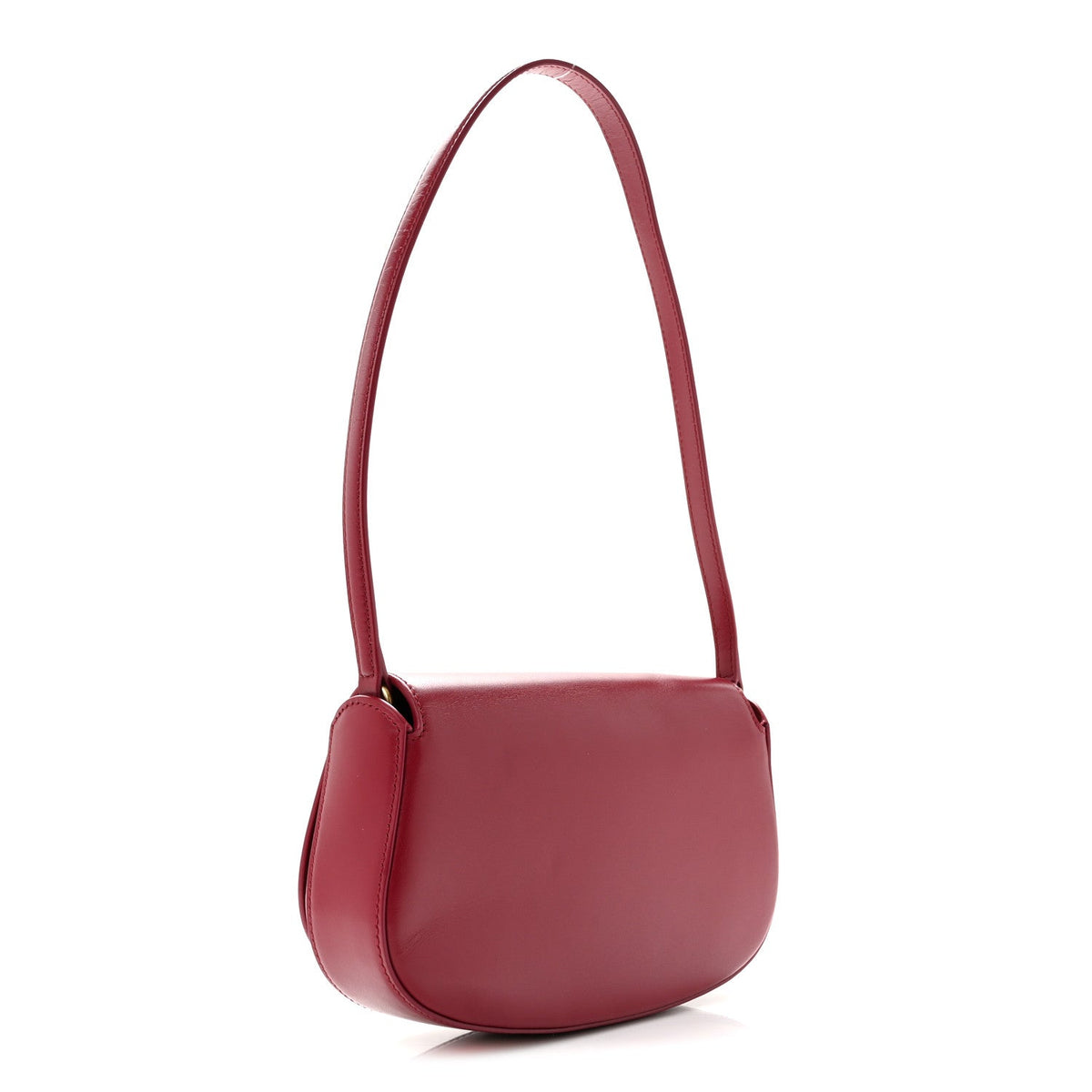 Box Calfskin Mini Voltaire Shoulder Bag Raspberry Pink