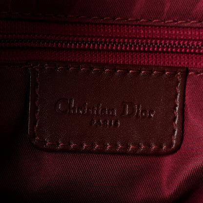 Monogram Saddle Bag Burgundy
