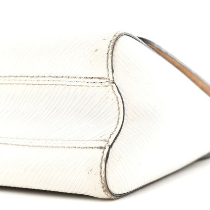Epi Twist Shoulder Bag MM White