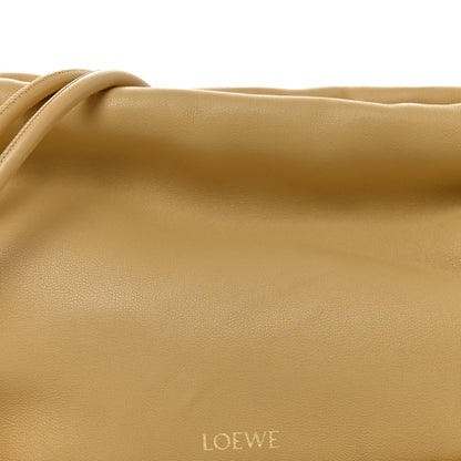 Mellow Nappa Medium Donut Chain Flamenco Knot Clutch Sahara