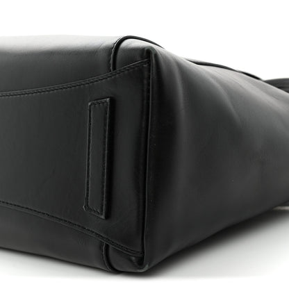 Box Calfskin Small Antigona Sport Top Handle Bag  Black